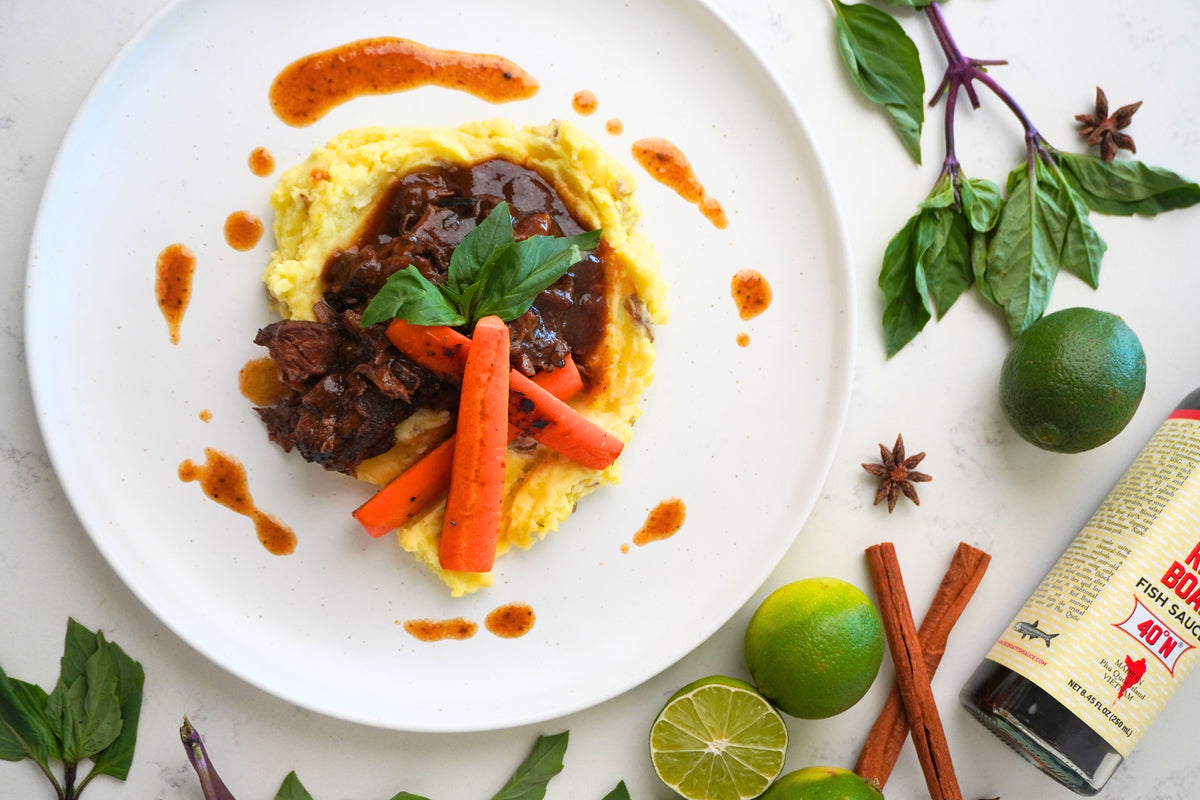 The Perfect Mother's Day Meal: Pho Braised Beef &amp; Mash

&ndash; Red Boat Fish Sauce