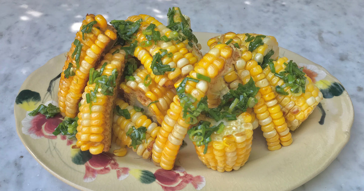 Blistered Corn with Scallion Oil – Red Boat Fish Sauce