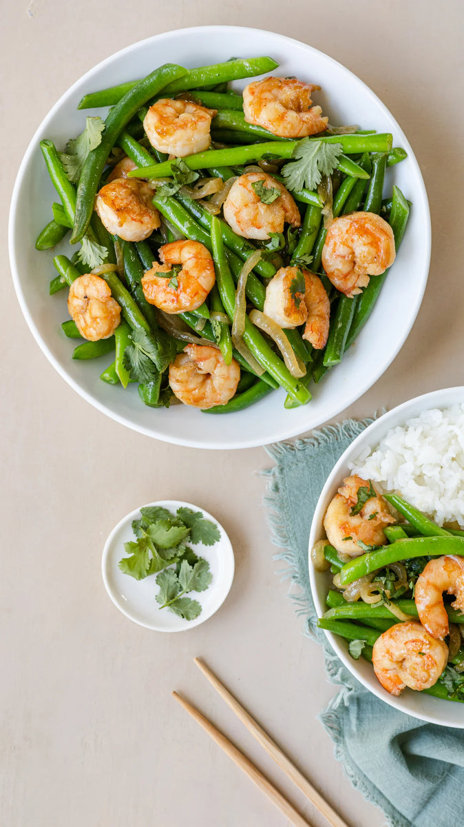 Shrimp & Green Beans – Red Boat Fish Sauce