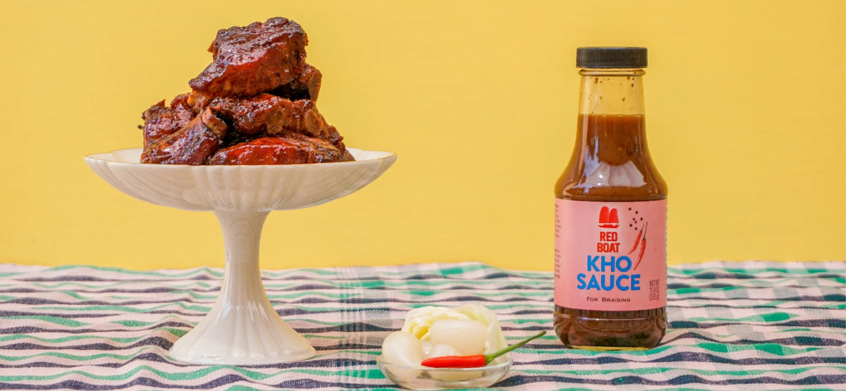 Sườn Kho – Red Boat Fish Sauce