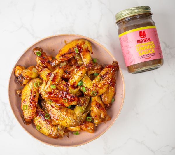 Vietnamese Braised Chicken Wings – Red Boat Fish Sauce