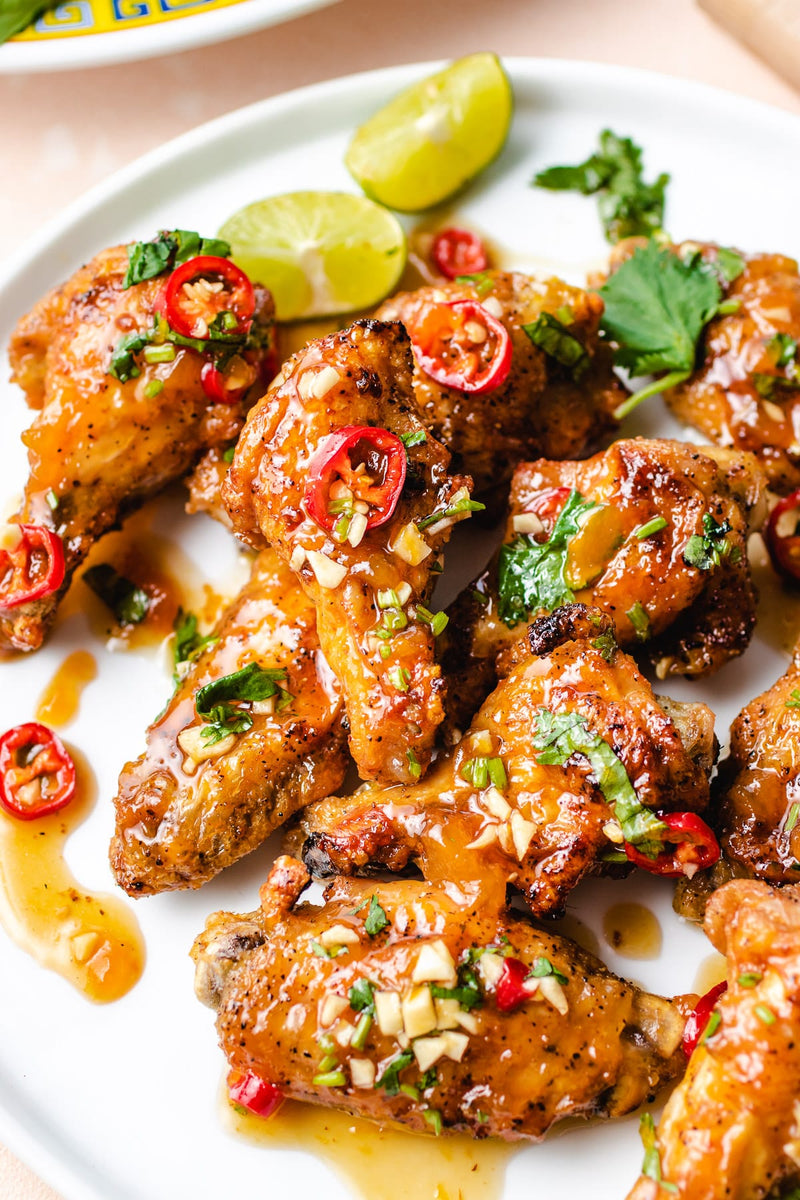 Vietnamese Air Fry Chicken Wings Red Boat Fish Sauce