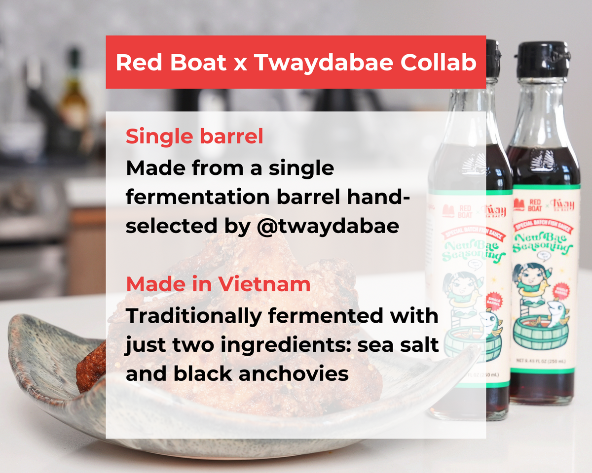 New Bae Seasoning Fish Sauce Red Boat Fish Sauce