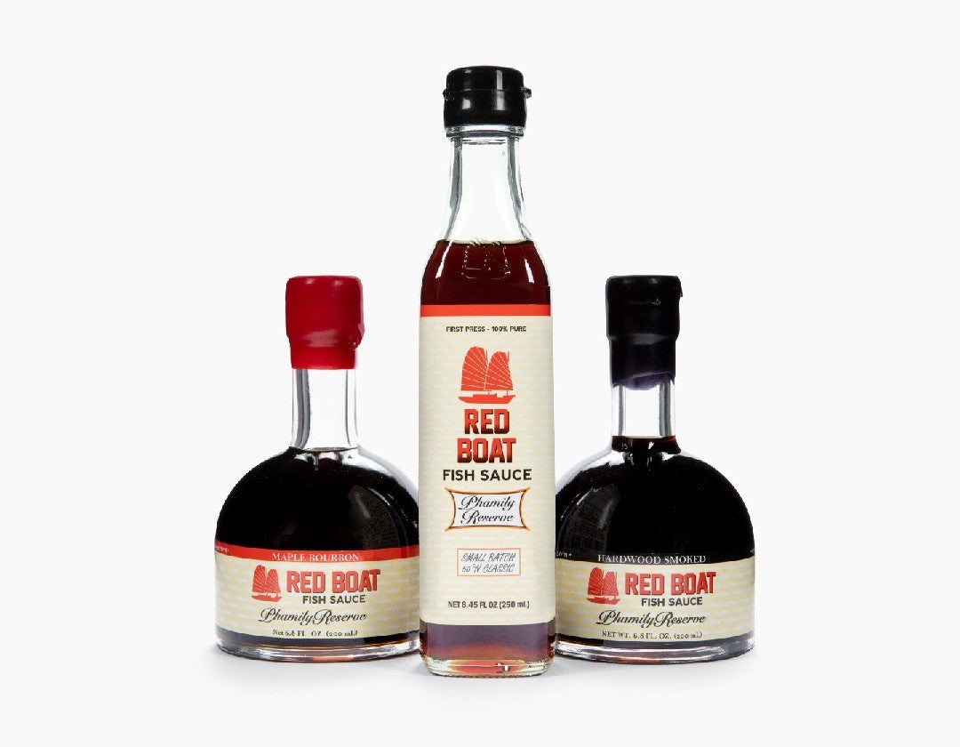 Fish Sauce Tasting Set Red Boat Fish Sauce
