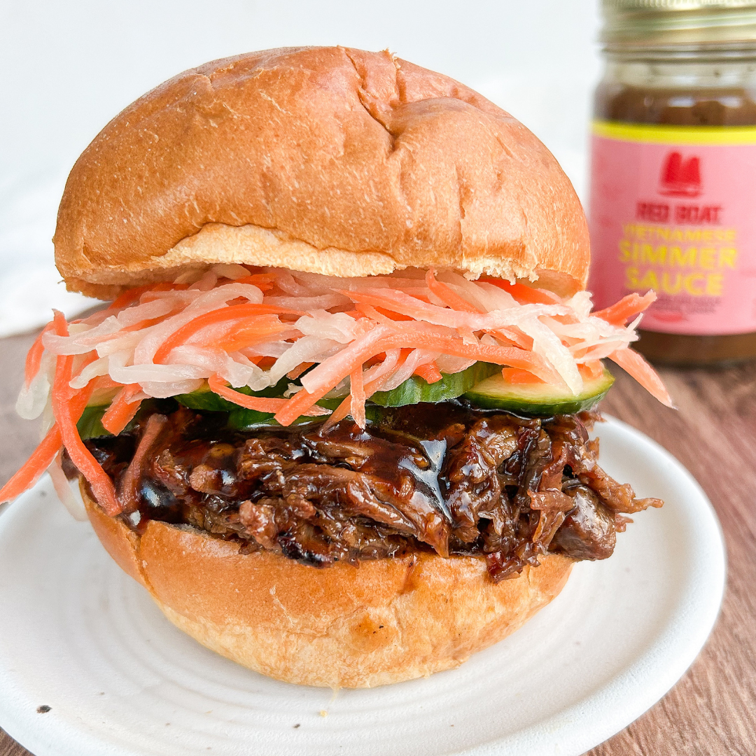 Vietnamese Pulled Pork Sandwich – Red Boat Fish Sauce