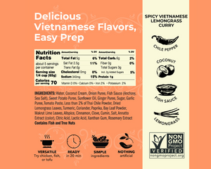 Spicy Vietnamese Lemongrass Curry